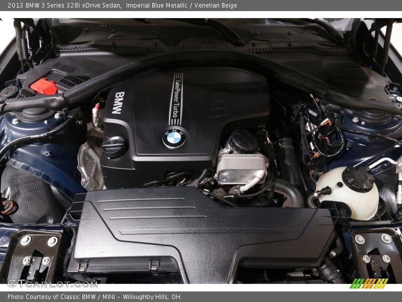 Imperial Blue Metallic / Venetian Beige 2013 BMW 3 Series 328i xDrive Sedan