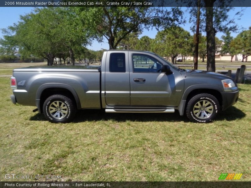 Granite Gray / Slate Gray 2006 Mitsubishi Raider DuroCross Extended Cab 4x4