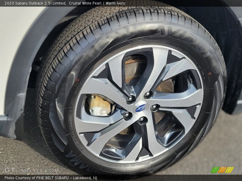 Crystal White Pearl / Warm Ivory 2020 Subaru Outback 2.5i Limited