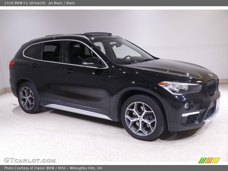 Jet Black / Black 2018 BMW X1 xDrive28i