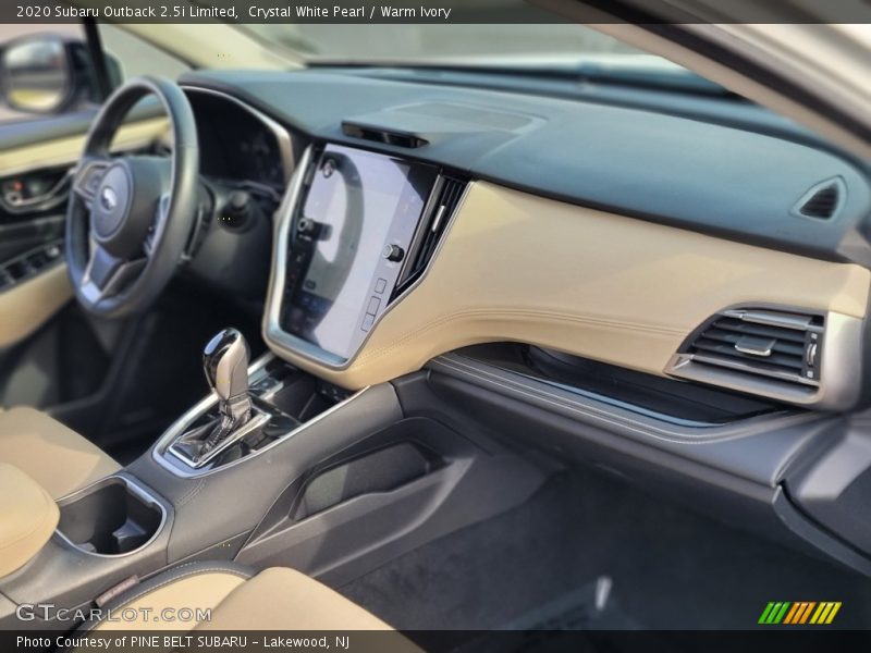 Crystal White Pearl / Warm Ivory 2020 Subaru Outback 2.5i Limited
