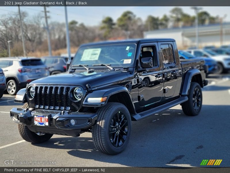Black / Black 2021 Jeep Gladiator Overland 4x4