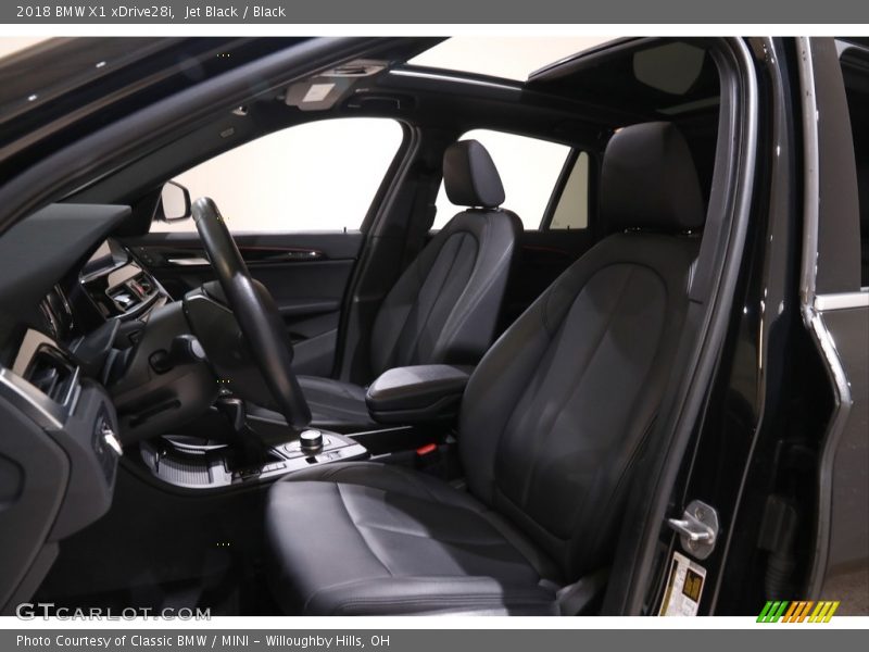 Jet Black / Black 2018 BMW X1 xDrive28i