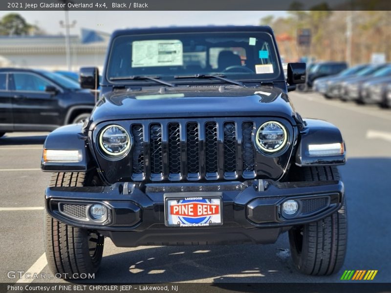 Black / Black 2021 Jeep Gladiator Overland 4x4