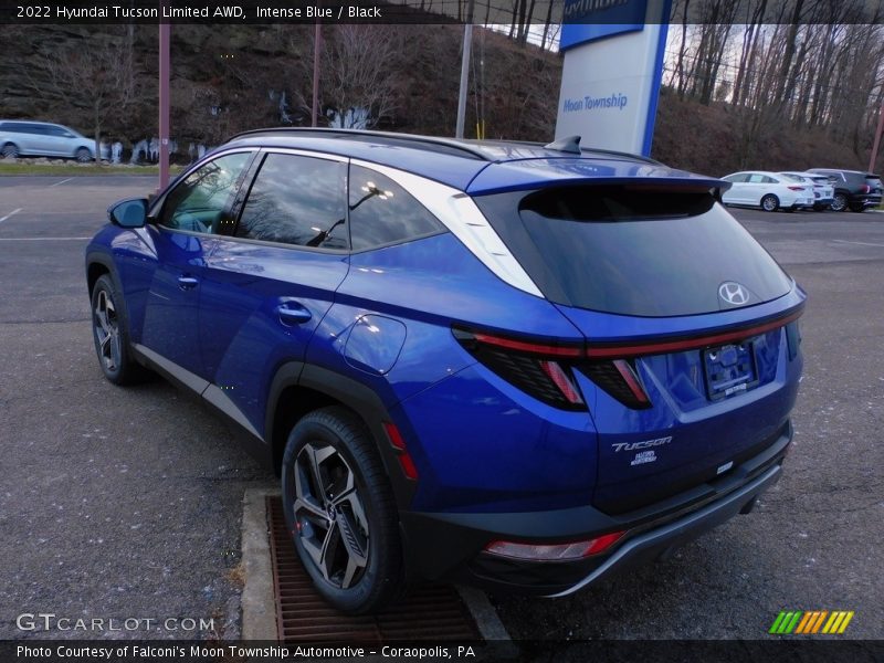 Intense Blue / Black 2022 Hyundai Tucson Limited AWD
