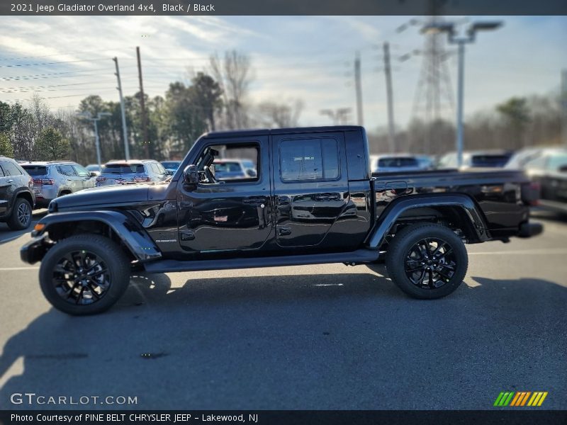 Black / Black 2021 Jeep Gladiator Overland 4x4