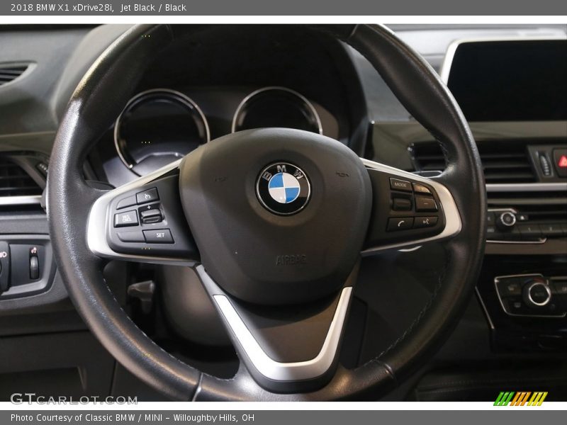 Jet Black / Black 2018 BMW X1 xDrive28i