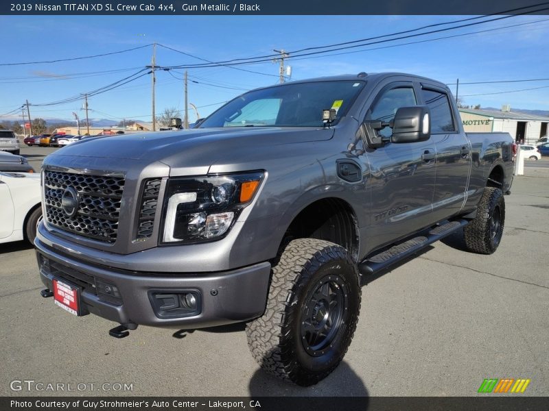 Gun Metallic / Black 2019 Nissan TITAN XD SL Crew Cab 4x4