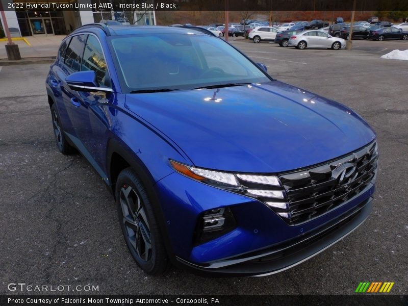 Intense Blue / Black 2022 Hyundai Tucson Limited AWD