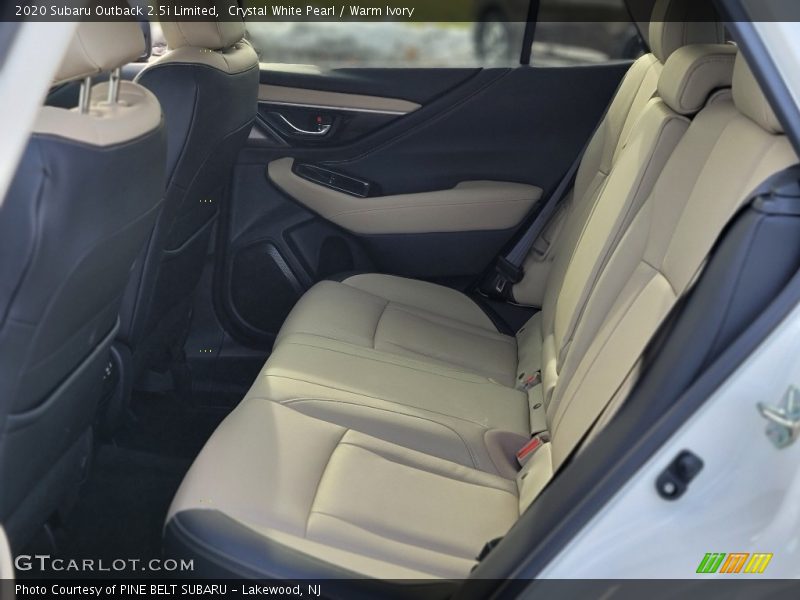 Crystal White Pearl / Warm Ivory 2020 Subaru Outback 2.5i Limited