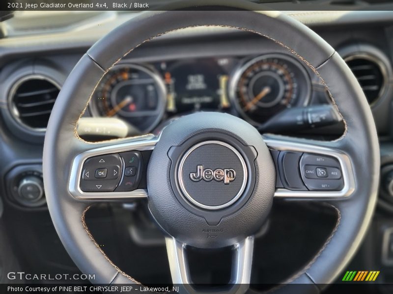 Black / Black 2021 Jeep Gladiator Overland 4x4