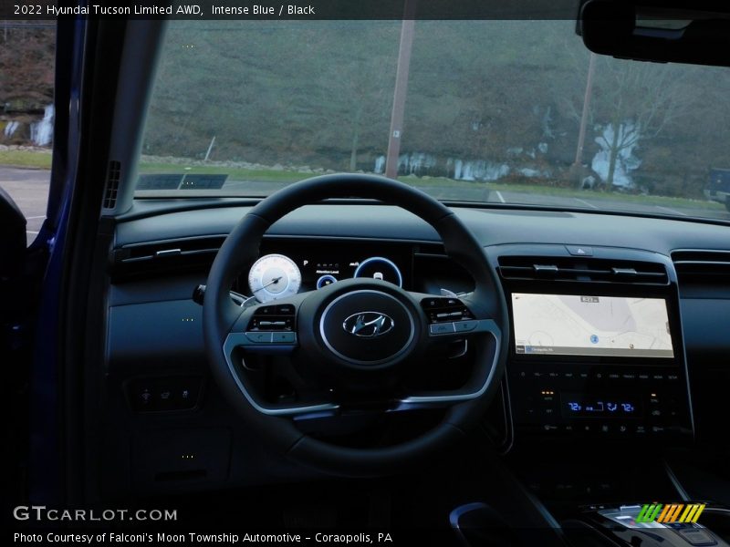 Intense Blue / Black 2022 Hyundai Tucson Limited AWD