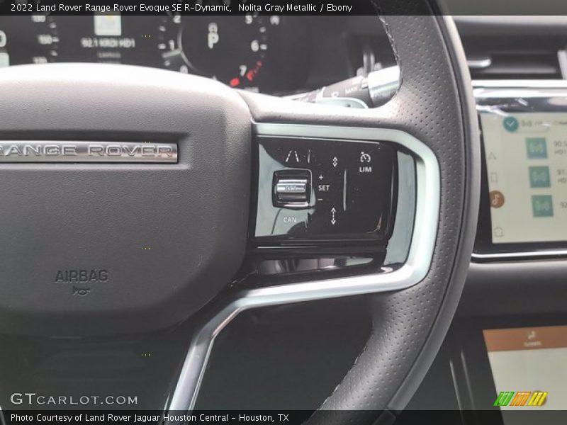  2022 Range Rover Evoque SE R-Dynamic Steering Wheel