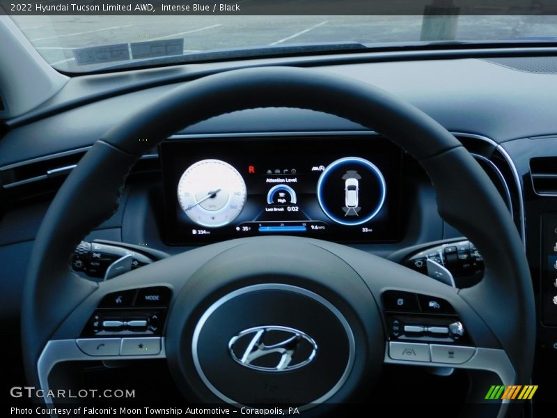Intense Blue / Black 2022 Hyundai Tucson Limited AWD