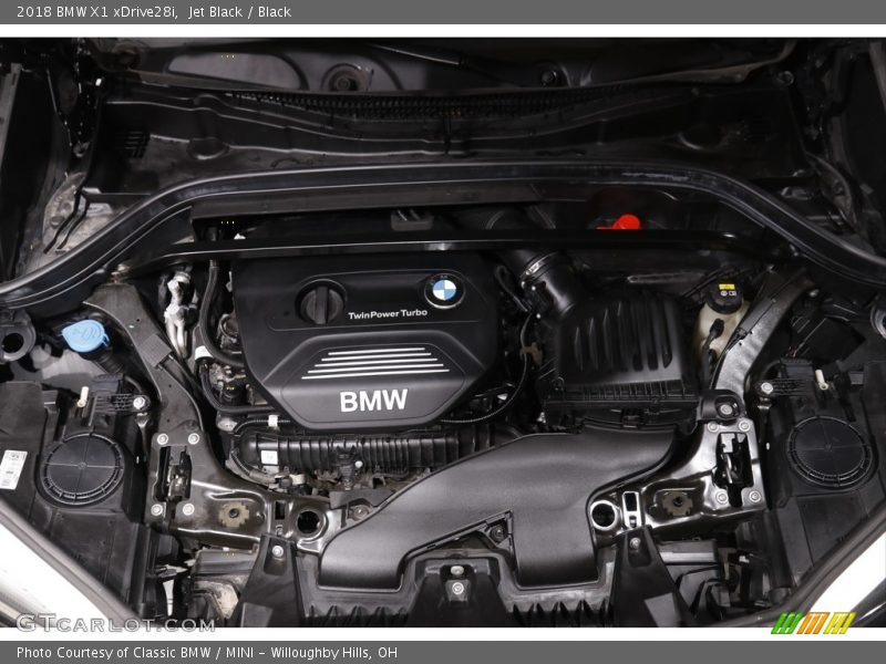 Jet Black / Black 2018 BMW X1 xDrive28i