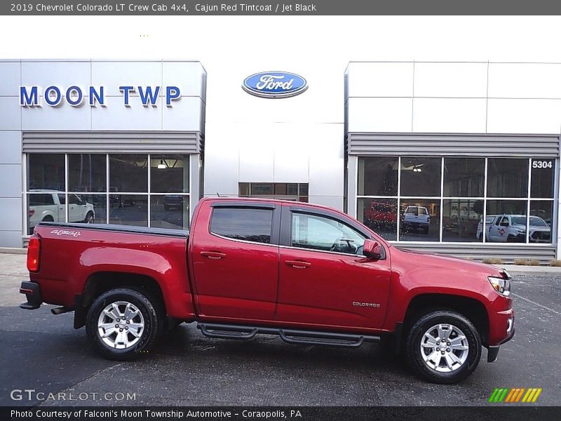 Cajun Red Tintcoat / Jet Black 2019 Chevrolet Colorado LT Crew Cab 4x4