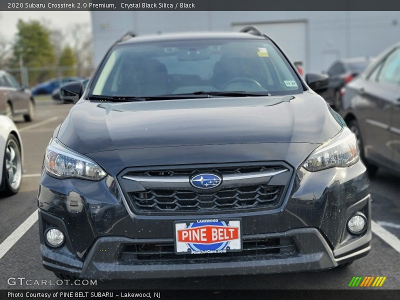 Crystal Black Silica / Black 2020 Subaru Crosstrek 2.0 Premium