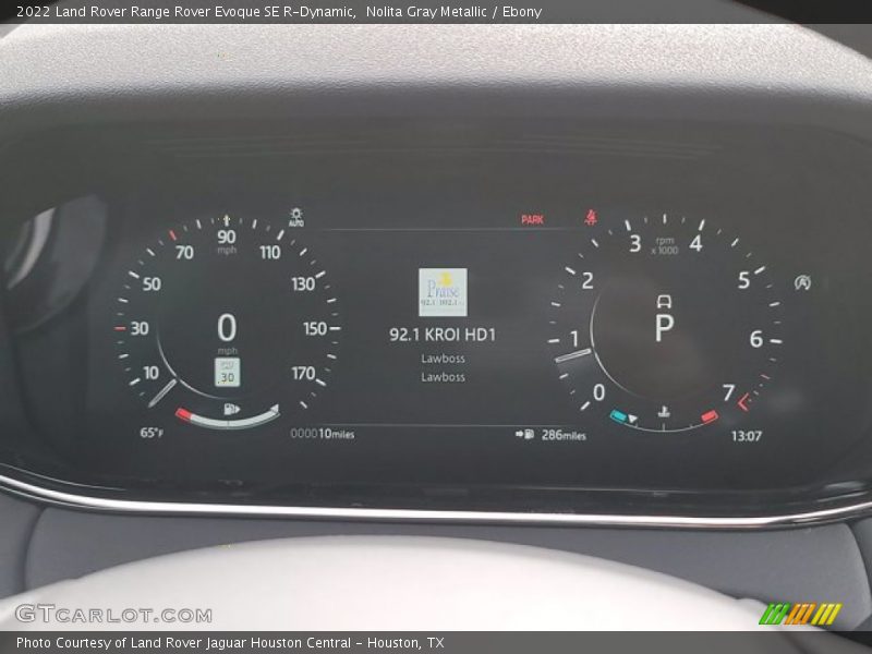  2022 Range Rover Evoque SE R-Dynamic SE R-Dynamic Gauges