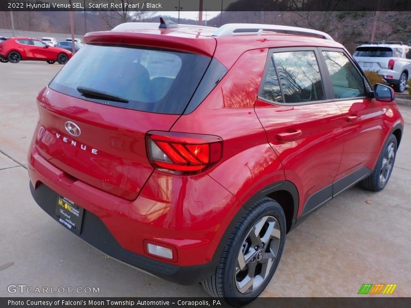 Scarlet Red Pearl / Black 2022 Hyundai Venue SEL