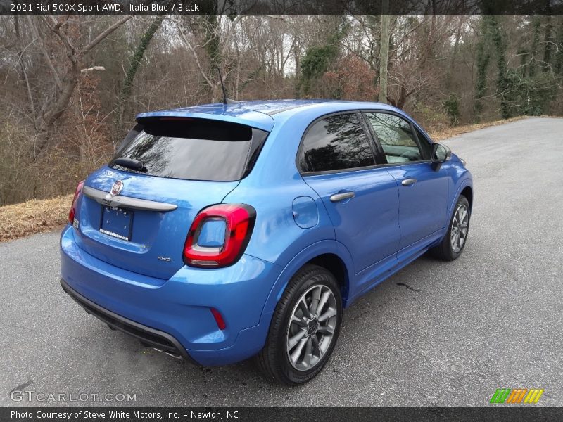 Italia Blue / Black 2021 Fiat 500X Sport AWD