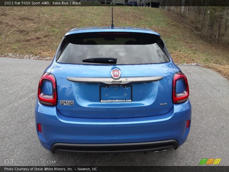 Italia Blue / Black 2021 Fiat 500X Sport AWD