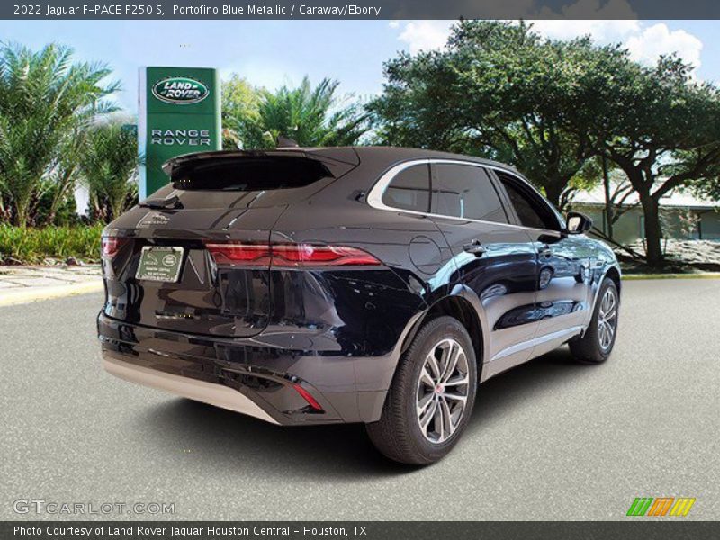 Portofino Blue Metallic / Caraway/Ebony 2022 Jaguar F-PACE P250 S
