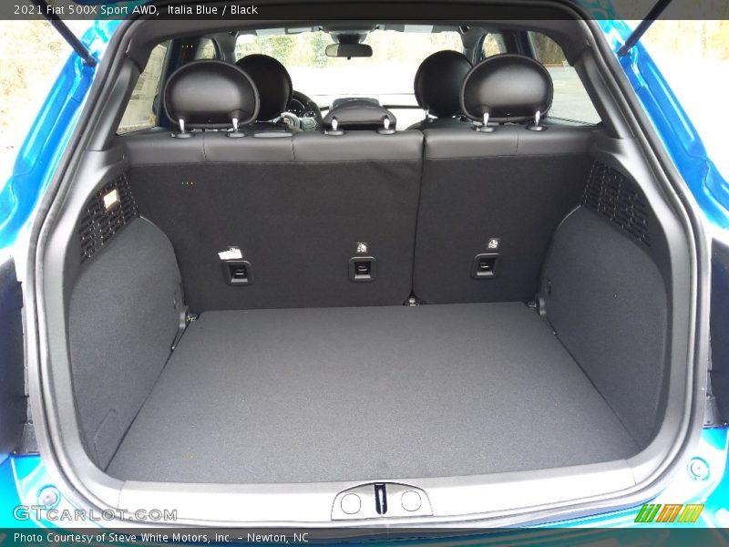  2021 500X Sport AWD Trunk