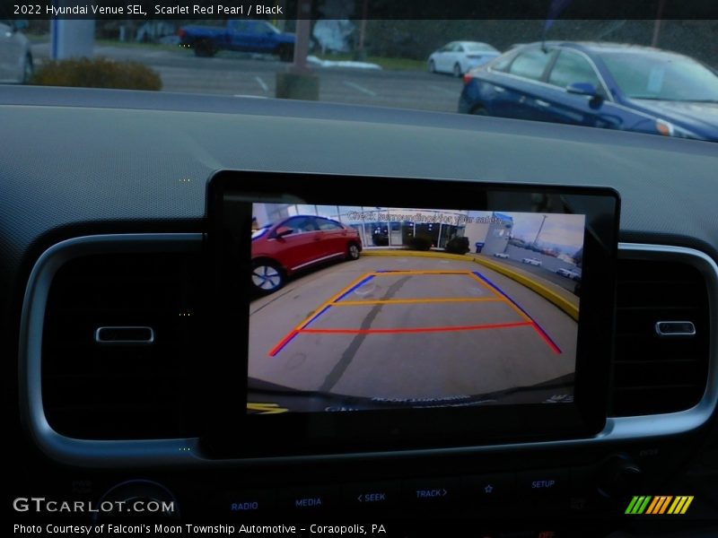 Scarlet Red Pearl / Black 2022 Hyundai Venue SEL