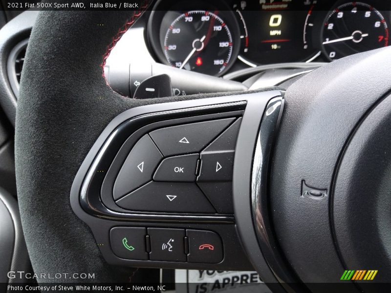  2021 500X Sport AWD Steering Wheel