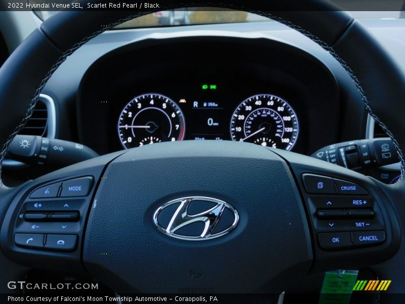Scarlet Red Pearl / Black 2022 Hyundai Venue SEL