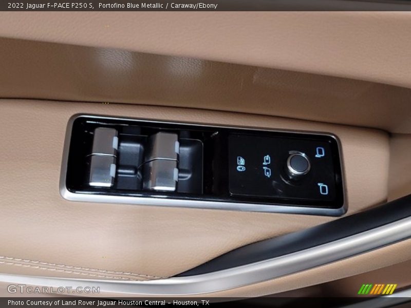 Portofino Blue Metallic / Caraway/Ebony 2022 Jaguar F-PACE P250 S