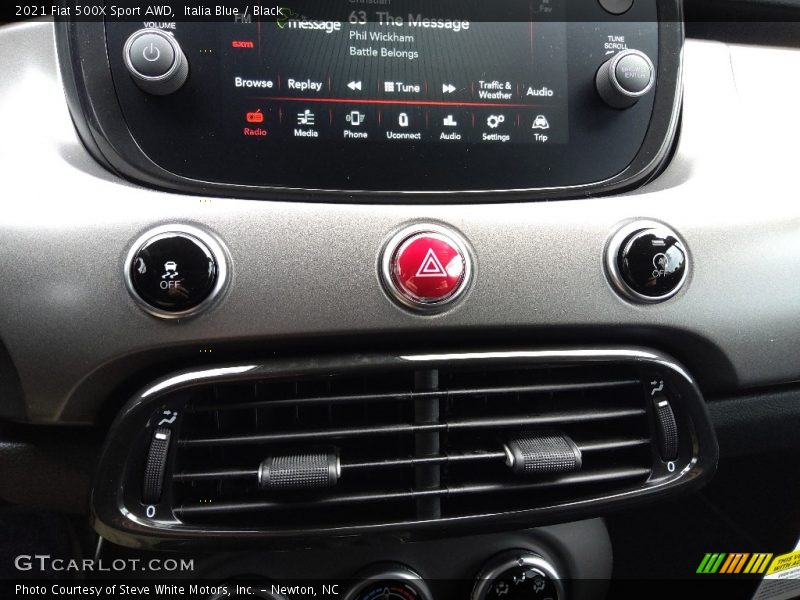 Italia Blue / Black 2021 Fiat 500X Sport AWD