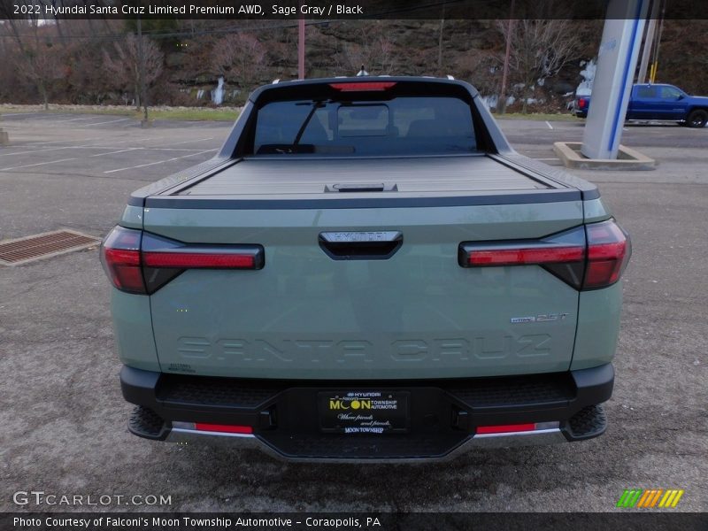 Sage Gray / Black 2022 Hyundai Santa Cruz Limited Premium AWD