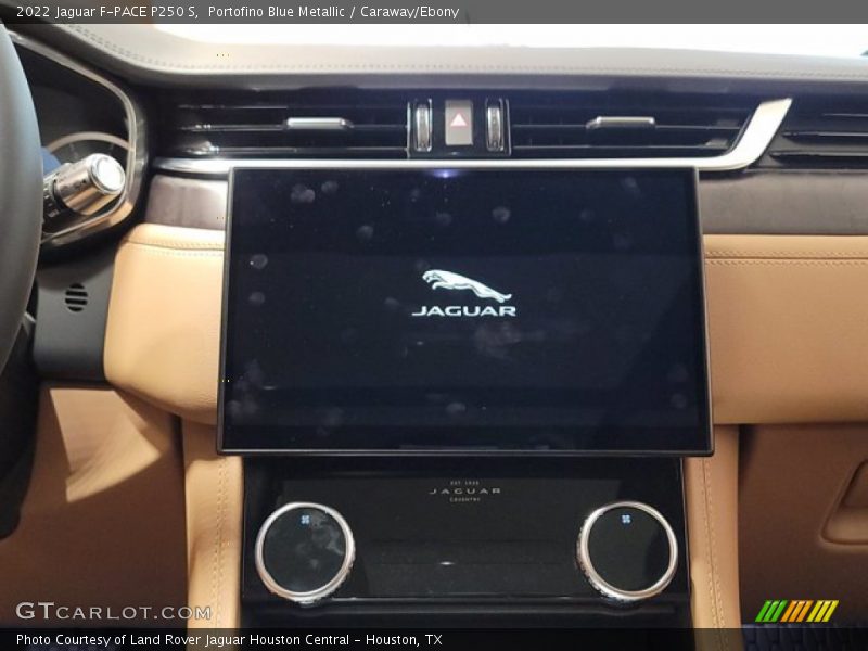 Portofino Blue Metallic / Caraway/Ebony 2022 Jaguar F-PACE P250 S