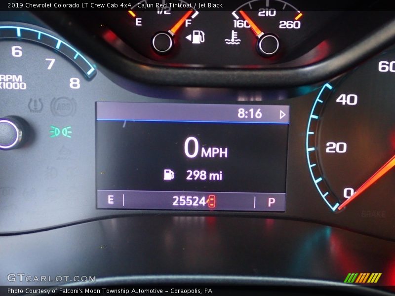 Cajun Red Tintcoat / Jet Black 2019 Chevrolet Colorado LT Crew Cab 4x4