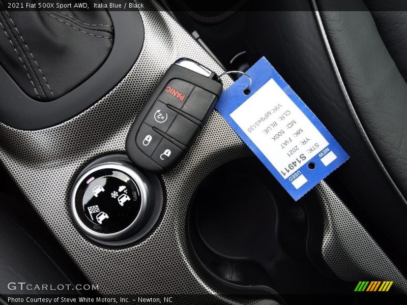 Italia Blue / Black 2021 Fiat 500X Sport AWD
