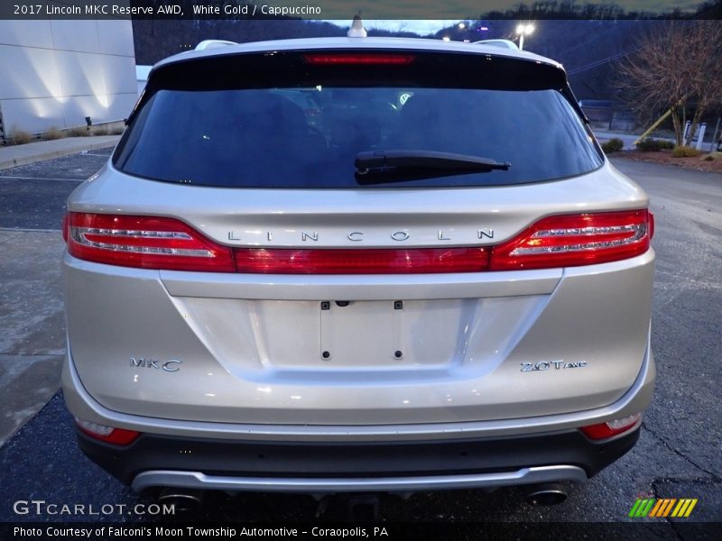 White Gold / Cappuccino 2017 Lincoln MKC Reserve AWD