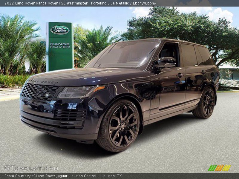 Portofino Blue Metallic / Ebony/Ebony 2022 Land Rover Range Rover HSE Westminster