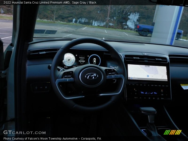 Sage Gray / Black 2022 Hyundai Santa Cruz Limited Premium AWD