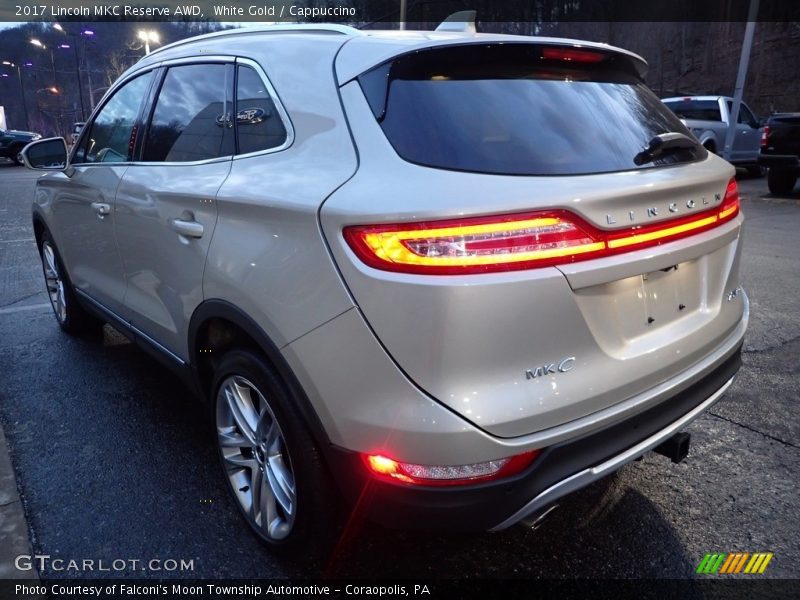 White Gold / Cappuccino 2017 Lincoln MKC Reserve AWD