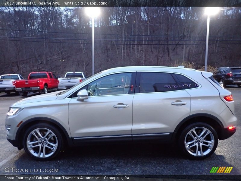 White Gold / Cappuccino 2017 Lincoln MKC Reserve AWD