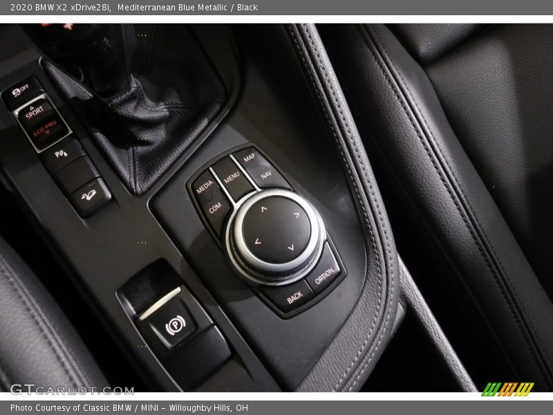 Mediterranean Blue Metallic / Black 2020 BMW X2 xDrive28i