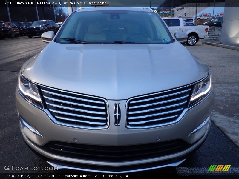 White Gold / Cappuccino 2017 Lincoln MKC Reserve AWD