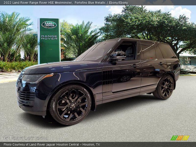 Portofino Blue Metallic / Ebony/Ebony 2022 Land Rover Range Rover HSE Westminster