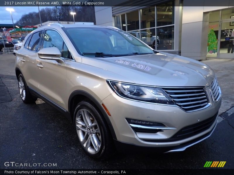 White Gold / Cappuccino 2017 Lincoln MKC Reserve AWD