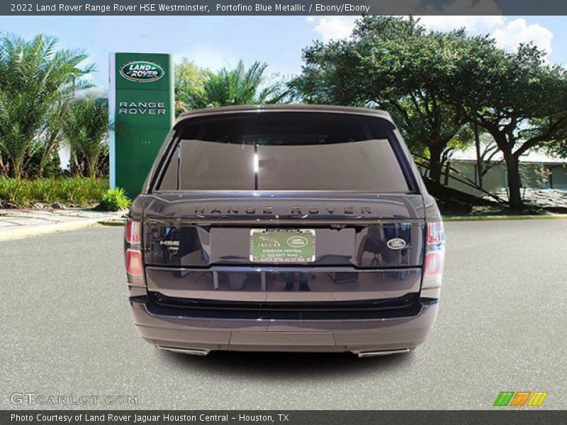 Portofino Blue Metallic / Ebony/Ebony 2022 Land Rover Range Rover HSE Westminster
