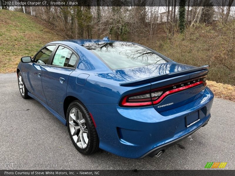 Frostbite / Black 2021 Dodge Charger GT