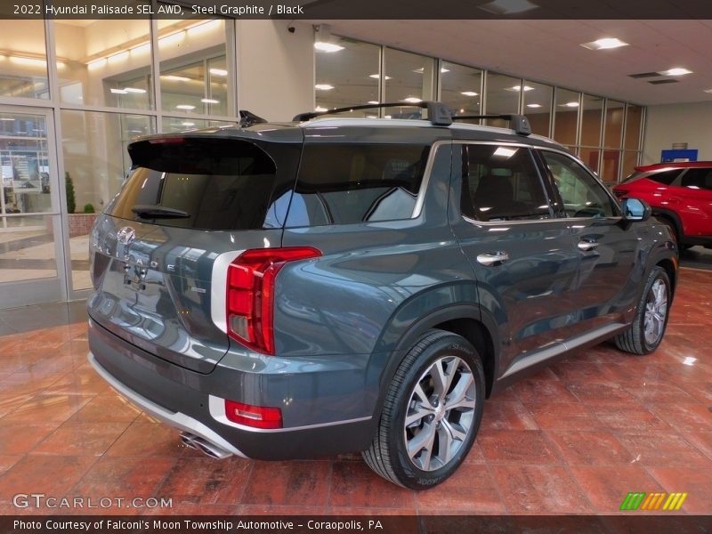 Steel Graphite / Black 2022 Hyundai Palisade SEL AWD