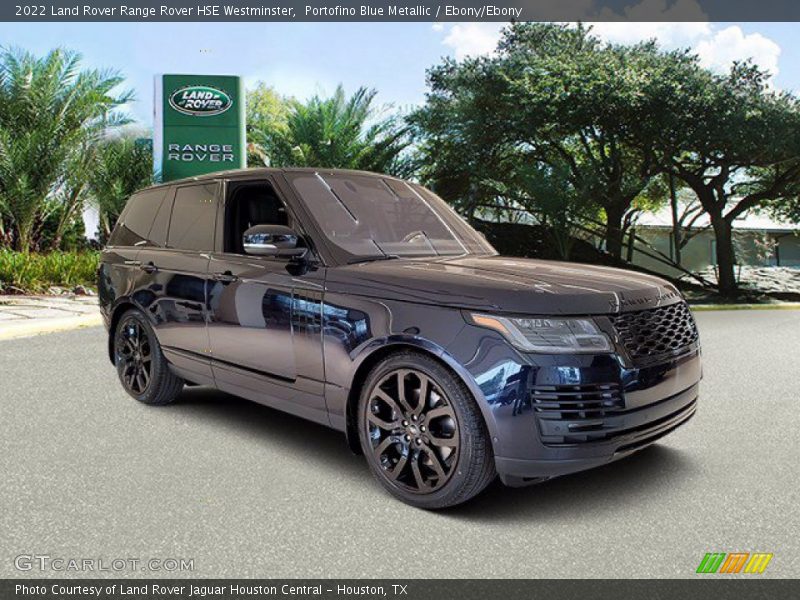 Portofino Blue Metallic / Ebony/Ebony 2022 Land Rover Range Rover HSE Westminster
