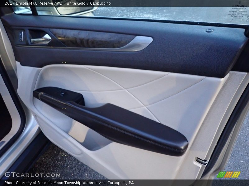 White Gold / Cappuccino 2017 Lincoln MKC Reserve AWD